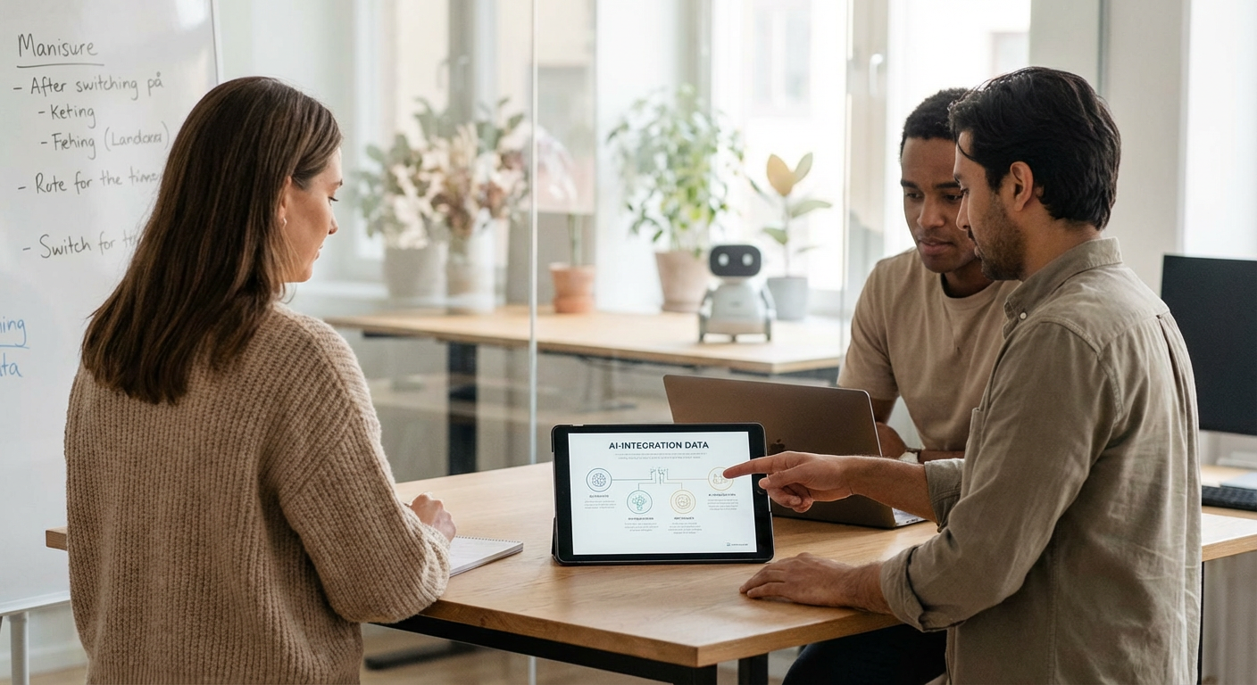 AI-implementering i praksis: En guide til succesfuld integration for SMV'er